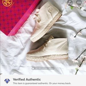 Tory Burch | NIB Rios Espadrille Chukka Bootie 9.5